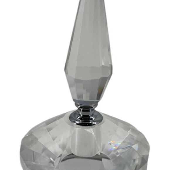 Lot of 2 Glass Crystal Perfume Bottle - Picture 6 of 12